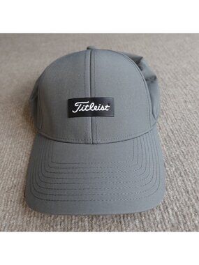 Footjoy Hat Gray Perforated Performance Strapback Recent